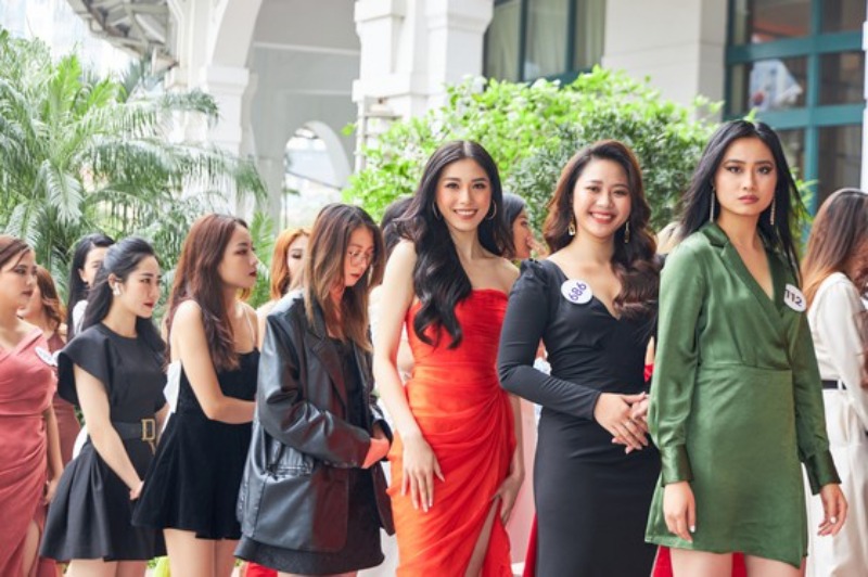 Trọn bộ ảnh nhan sắc gây thương nhớ của Đặng Thu Huyền ở Hoa hậu Hoàn vũ Việt Nam 2022 - Ảnh 4