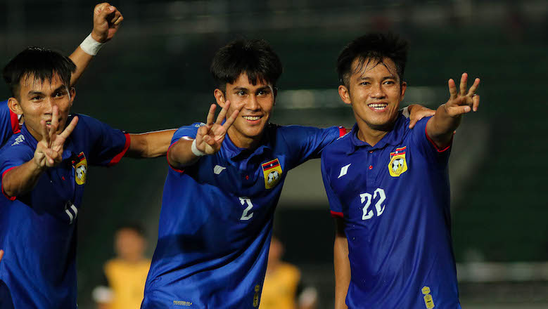 Lào thắng Brunei trong trấu đấu rượt đuổi tỷ số nghẹt thở và siêu phẩm đá phạt - Ảnh 2