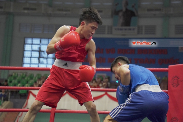 Võ sĩ Nghệ An đánh bại Sẳm Minh Phát ở giải Boxing toàn quốc - Ảnh 5