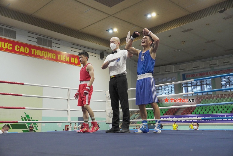 Võ sĩ Nghệ An đánh bại Sẳm Minh Phát ở giải Boxing toàn quốc - Ảnh 7