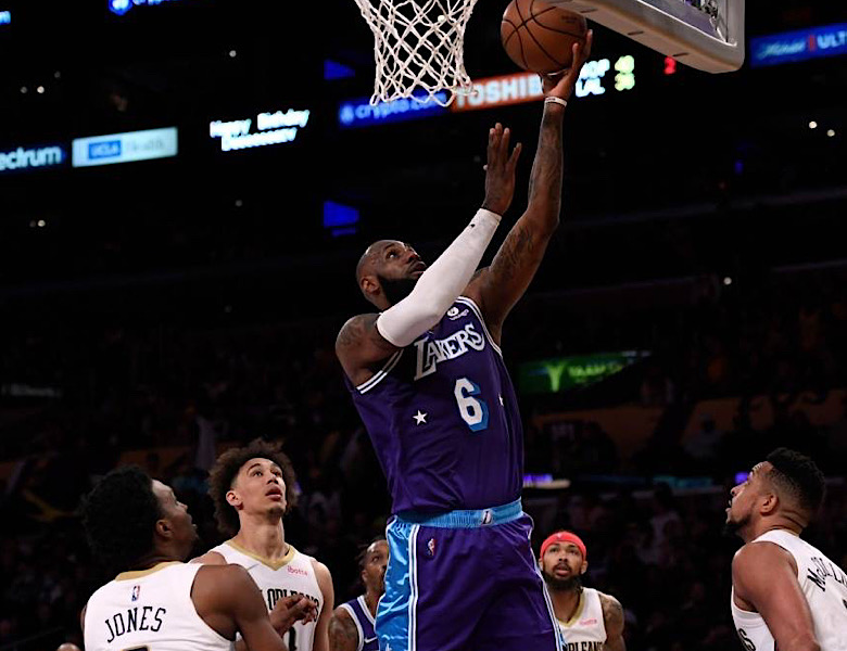 Kết quả bóng rổ NBA ngày 2/4: Lakers vs Pelicans - Thắp lên hy vọng - Ảnh 1