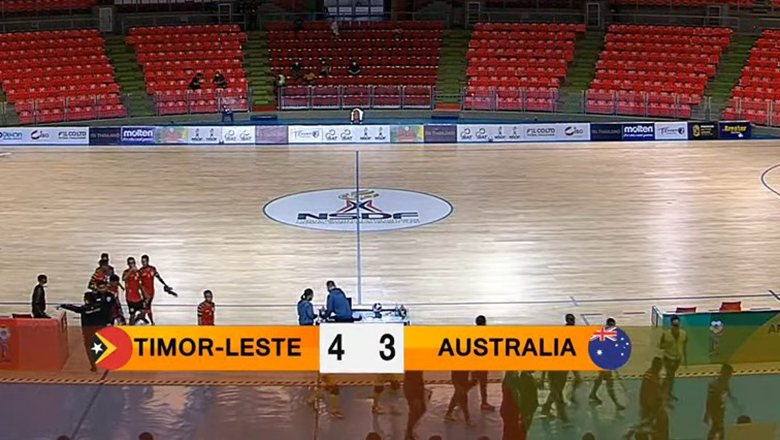 Australia chật vật thắng Timor Leste ở giải vô địch Futsal Đông Nam Á 2022 - Ảnh 1