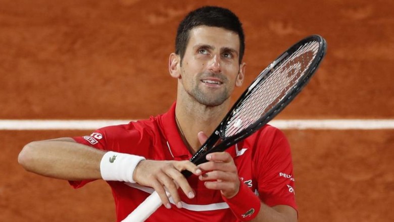 Djokovic tập luyện tại Monte Carlo, sẵn sàng tái xuất sau gần 2 tháng - Ảnh 1