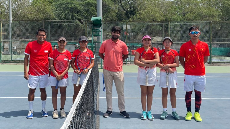 ĐT Quần vợt nữ trẻ Việt Nam ra quân thuận lợi tại Junior Billie Jean King Cup 2022 - Ảnh 2