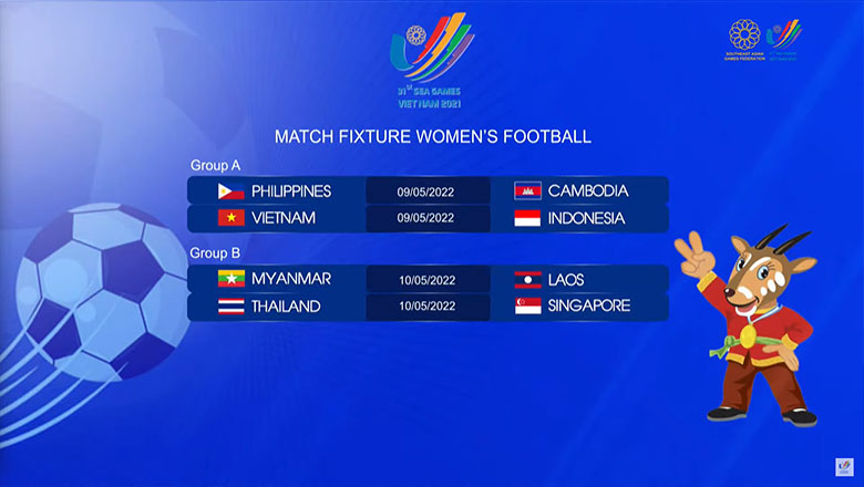TRỰC TIẾP Bốc thăm bóng đá SEA Games 31: ĐT nữ Việt Nam cùng bảng với Indonesia - Ảnh 7