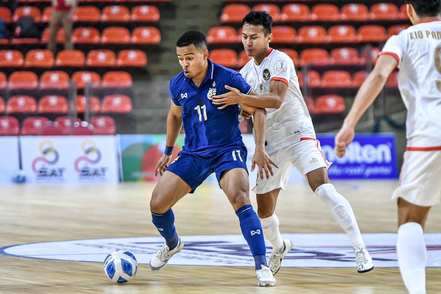 Futsal Thái Lan lần thứ 16 vô địch Đông Nam Á sau chiến thắng nghẹt thở trước Indonesia - Ảnh 2