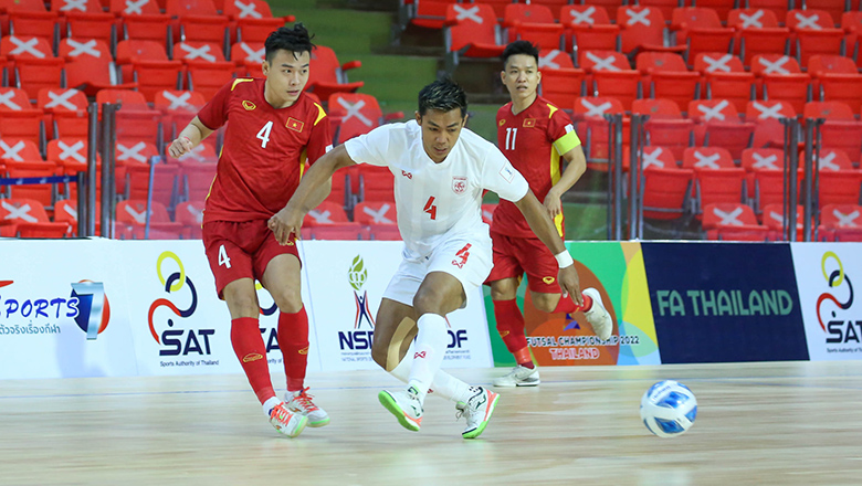 Link xem trực tiếp Futsal Việt Nam vs Myanmar, 14h30 ngày 10/4 - Ảnh 1