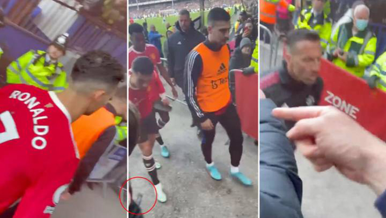 Ronaldo xin lỗi vì sự cố điện thoại ở trận MU thua Everton - Ảnh 1