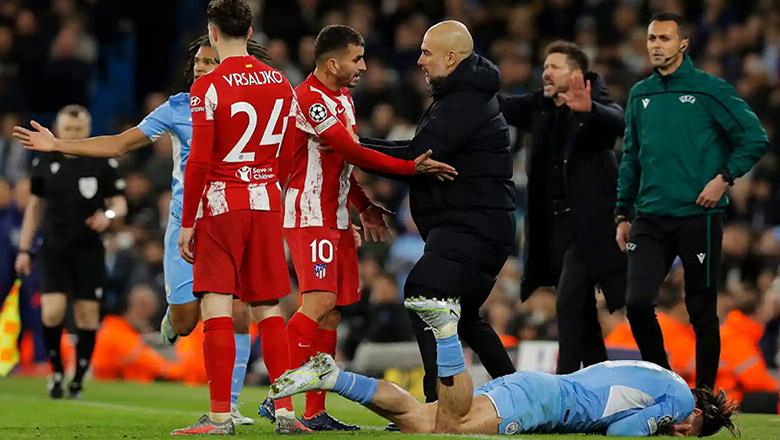 Atletico Madrid bị UEFA trừng phạt trước màn tái đấu Man City tại Cúp C1 châu Âu - Ảnh 1