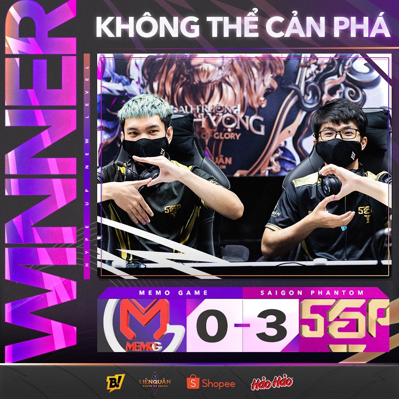 ĐTDV mùa Xuân 2022: Bâng ‘săn mạng’, Saigon Phantom vùi dập Memo Game - Ảnh 1