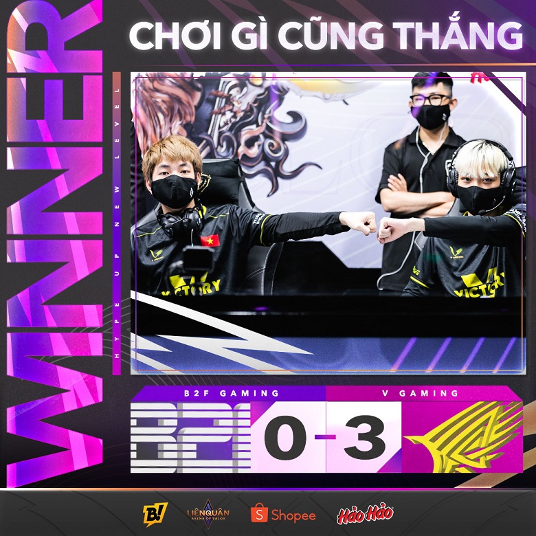 ĐTDV mùa Xuân 2022: Quang Hải dùng Triệu Vân, V Gaming hạ gọn B2F - Ảnh 2