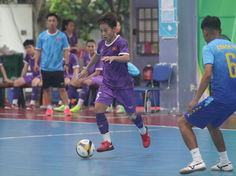ĐT futsal nữ Việt Nam luyện chống power-play trước khi sang Tây Á tập huấn - Ảnh 2