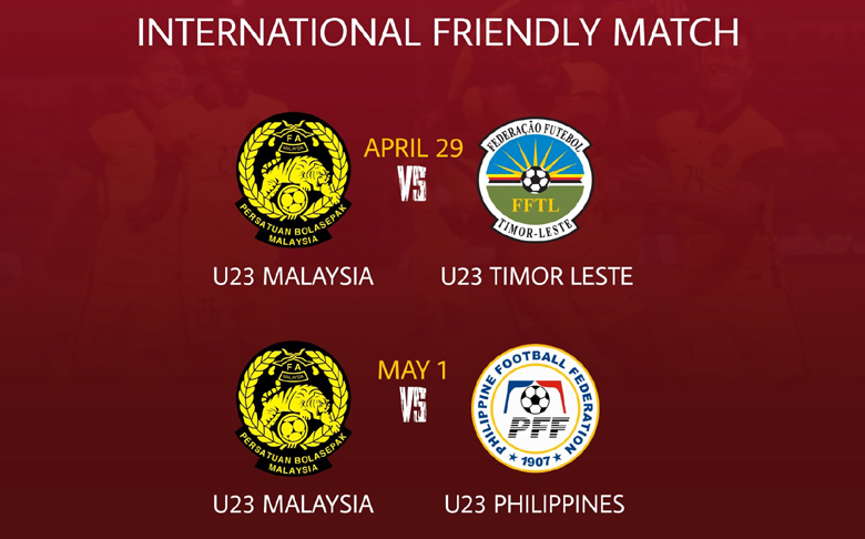 ĐT U23 Malaysia đá giao hữu với Timor Leste và Philippines trước SEA Games 31 - Ảnh 1