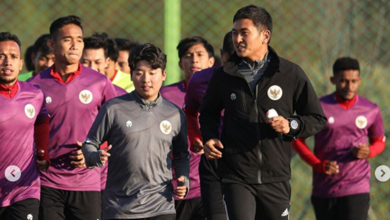 U23 Indonesia bắt đầu tập huấn tại Hàn Quốc chuẩn bị cho SEA Games 31 - Ảnh 1