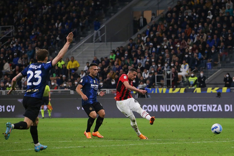 Kết quả bóng đá Inter vs AC Milan: Martinez đưa Nerazzurri vào chung kết Coppa Italia - Ảnh 2