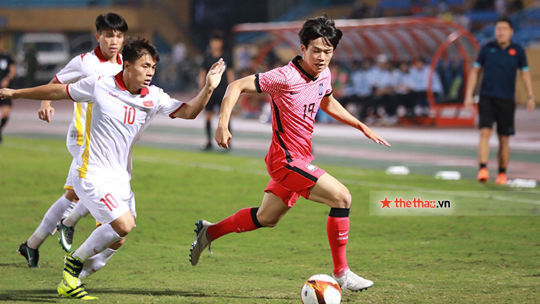 HLV U20 Hàn Quốc khen ngợi Hùng Dũng, Hoàng Đức hết lời sau trận thua U23 Việt Nam - Ảnh 3