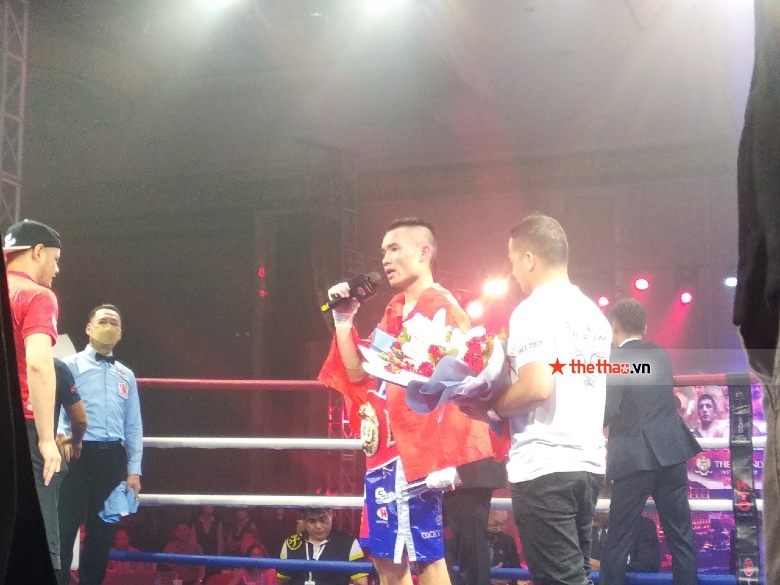 Đinh Hồng Quân giành đai IBF Asia, Việt Nam có thêm 1 nhà vô địch Boxing nhà nghề - Ảnh 3