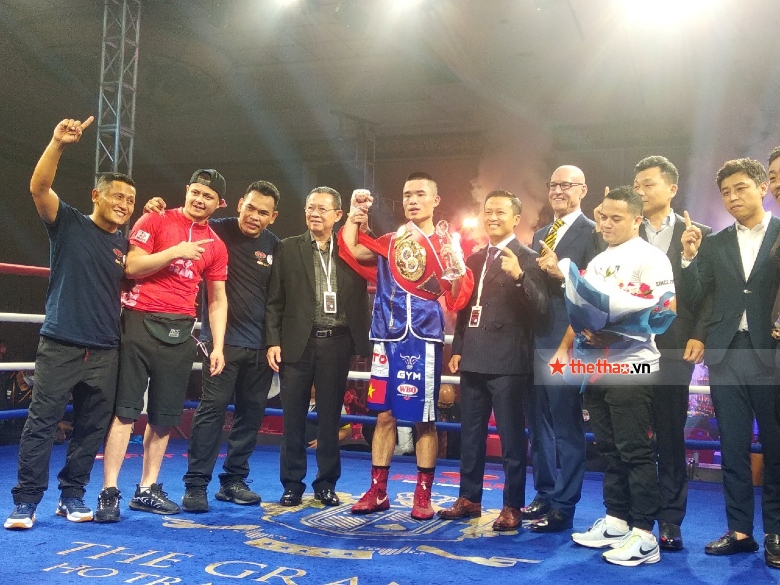 Đinh Hồng Quân giành đai IBF Asia, Việt Nam có thêm 1 nhà vô địch Boxing nhà nghề - Ảnh 4