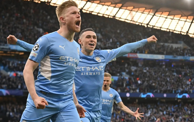 Kevin Bruyne trở thành cầu thủ ghi bàn nhanh nhất bán kết Cúp C1 châu Âu - Ảnh 1