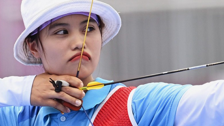 Cung thủ Ánh Nguyệt tiết lộ bài tập 'thần kinh thép' trước thềm SEA Games 31 - Ảnh 2