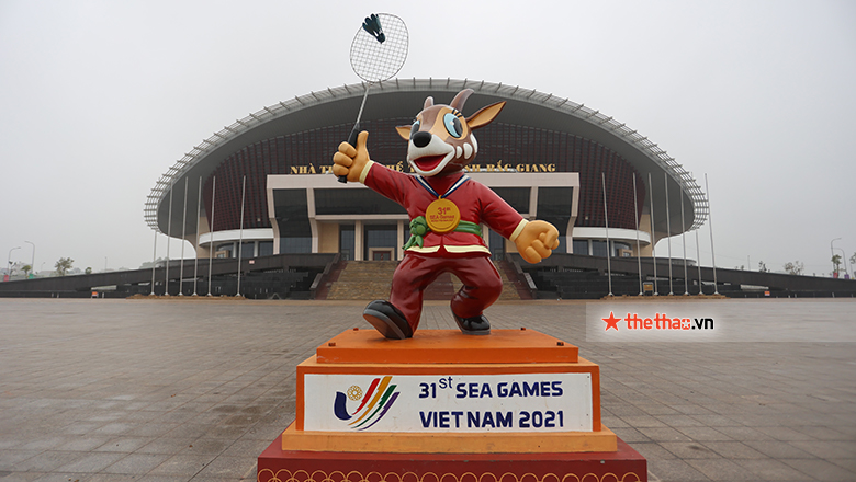 Nhà thi đấu Bắc Giang tổng vệ sinh, sẵn sàng cho SEA Games 31 - Ảnh 2