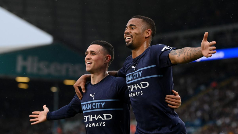 Kết quả Leeds vs Man City: Phil Foden rực sáng, The Citizens đòi lại ngôi đầu từ Liverpool - Ảnh 1