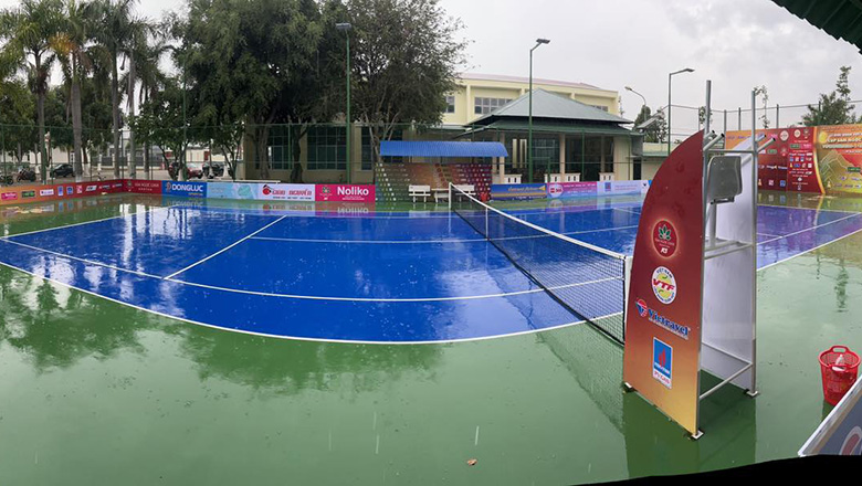 Kon Tum mưa lớn, 2 trận chung kết VTF Masters 500-1 2022 bị hoãn - Ảnh 2