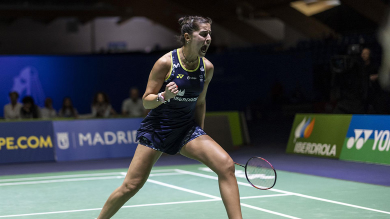 Carolina Marin vô địch ngay trong lần trở lại sau 1 năm chấn thương - Ảnh 1