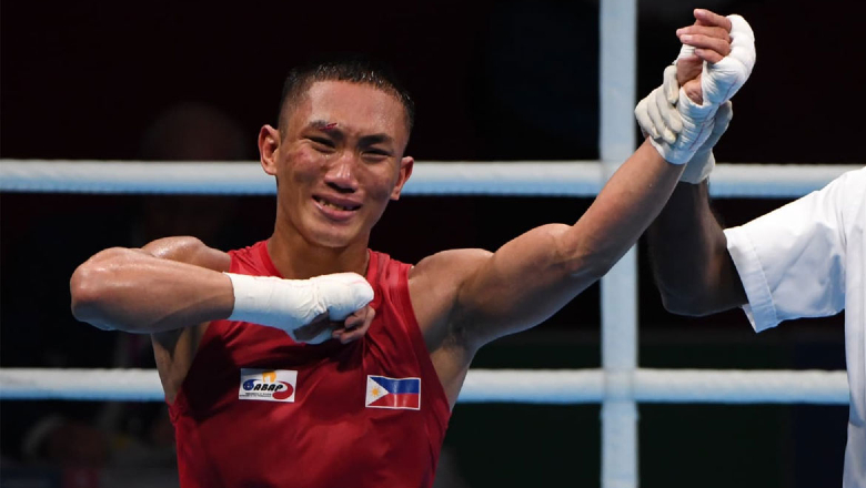 Rogen Ladon, đối thủ cạnh tranh HCV Boxing SEA Games với Trần Văn Thảo là ai? - Ảnh 2