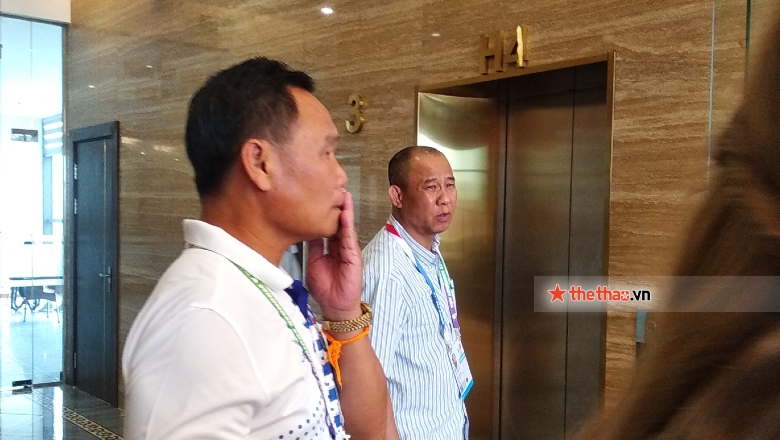 Trưởng bộ môn Boxing trả tiền túi mời cà phê cán bộ làm nhiệm vụ môn Kickboxing SEA Games 31 - Ảnh 1