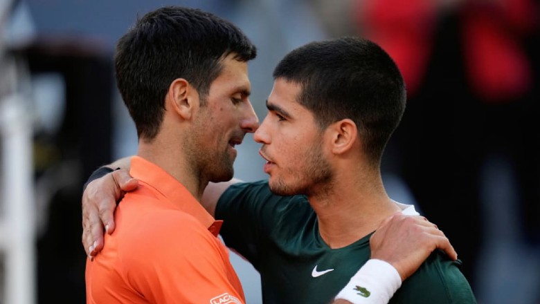 Kết quả tennis bán kết Madrid Open: Alcaraz loại Djokovic, gặp Zverev ở chung kết - Ảnh 1
