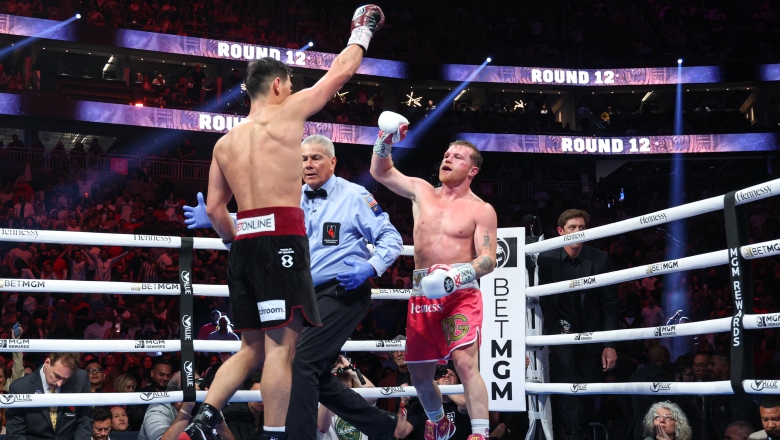 Kết quả tranh đai Boxing Alvarez vs Bivol: Võ sĩ Nga đánh bại Canelo - Ảnh 1