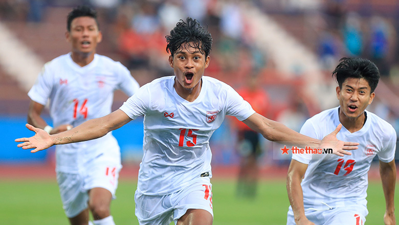 Kết quả U23 Myanmar vs U23 Timor Leste: Hấp dẫn 5 bàn, giành 3 điểm ở phút bù giờ - Ảnh 2