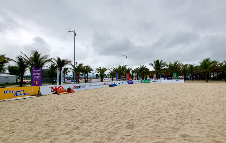 Tuyển bóng chuyền bãi biển Việt Nam đã tới Tuần Châu chuẩn bị cho SEA Games 31 - Ảnh 1
