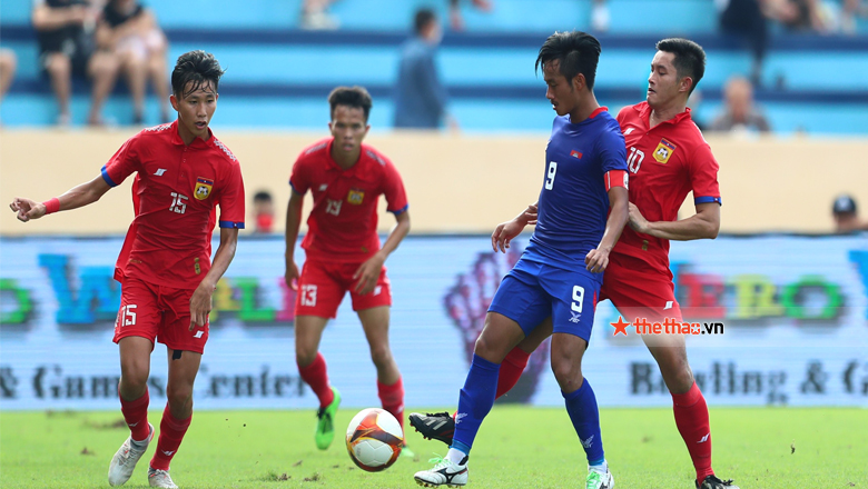 Kết quả U23 Lào vs U23 Campuchia: Mãn nhãn mưa bàn thắng - Ảnh 2