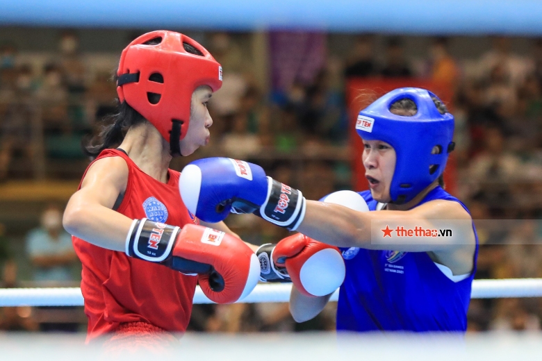 Hải Linh, Danh Hoạt, Trường Giang dừng bước ở bán kết môn Kickboxing SEA Games 31 - Ảnh 2