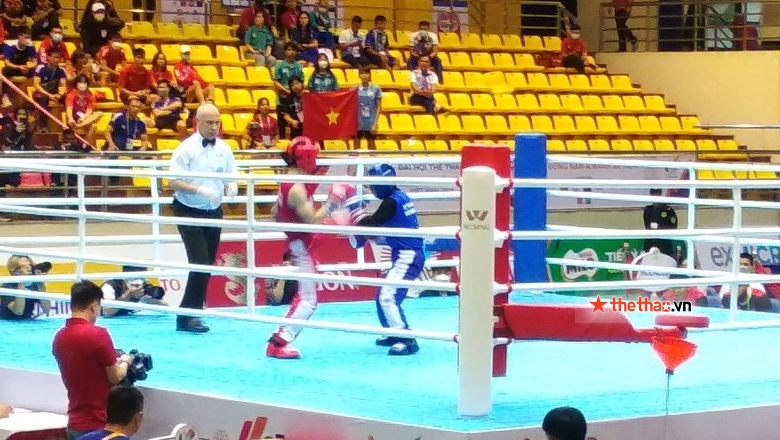 Kết quả Kickboxing SEA Games 31: Hằng Nga thắng tuyệt đối, tái ngộ bại tướng cũ ở chung kết - Ảnh 1