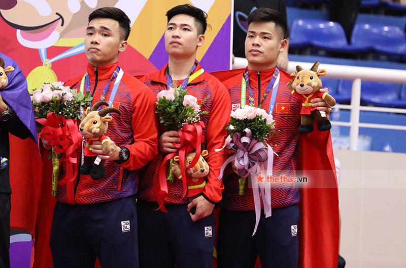 Các VĐV Pencak Silat rạng rỡ khi mang vàng về cho Đoàn Thể thao Việt Nam - Ảnh 2