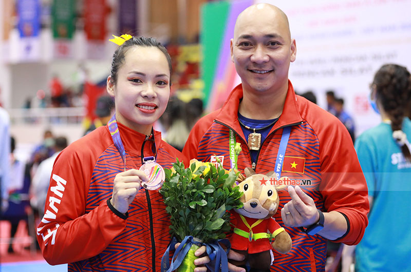 Các VĐV Pencak Silat rạng rỡ khi mang vàng về cho Đoàn Thể thao Việt Nam - Ảnh 5