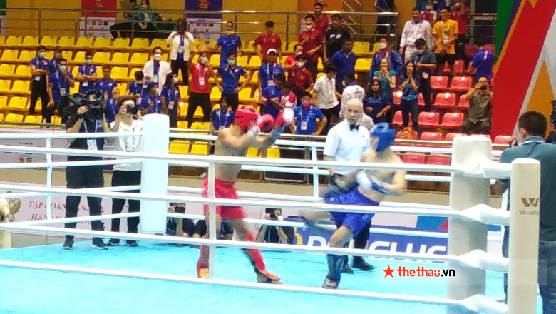 Kiều Duy Quân thất bại, Kickboxing Việt Nam chỉ có 5 vé vào chung kết SEA Games - Ảnh 1