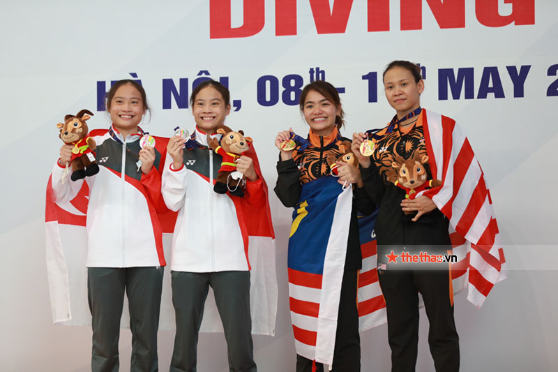 Nhảy cầu SEA Games 31: Việt Nam đạt hạng 3 chung cuộc, Malaysia giành trọn 8 HCV - Ảnh 3