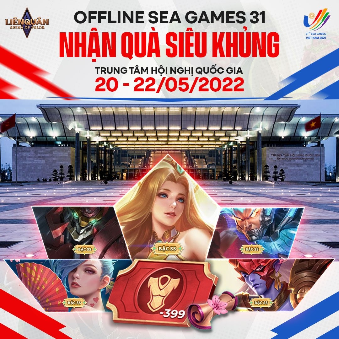 Liên Quân Mobile Việt Nam phát vé xem SEA Games 31 miễn phí - Ảnh 2