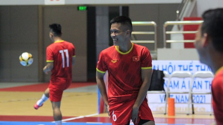 ĐT futsal Việt Nam hào hứng trước thềm đấu Malaysia tại SEA Games 31 - Ảnh 2