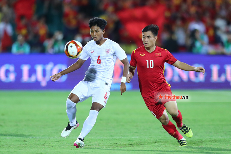 TRỰC TIẾP U23 Việt Nam 0-0 U23 Myanmar: Chủ nhà liên tục gây sức ép  - Ảnh 2