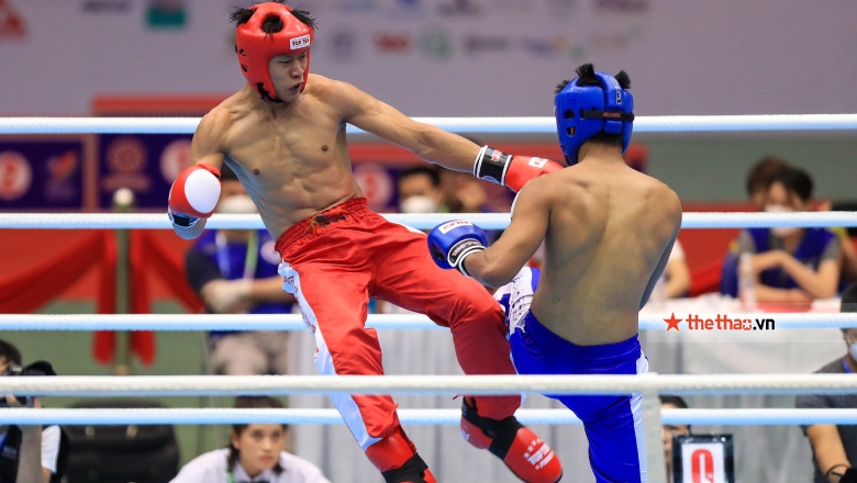 Kim Vàng, Thế Hưởng giúp Kickboxing Việt Nam đạt chỉ tiêu HCV SEA Games 31 - Ảnh 3