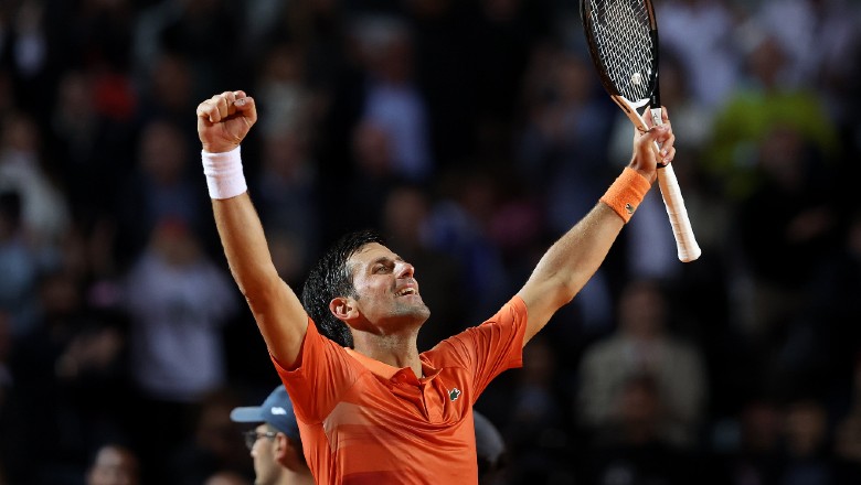 Kết quả tennis bán kết Rome Masters: Djokovic và Tsitsipas vào chung kết - Ảnh 1