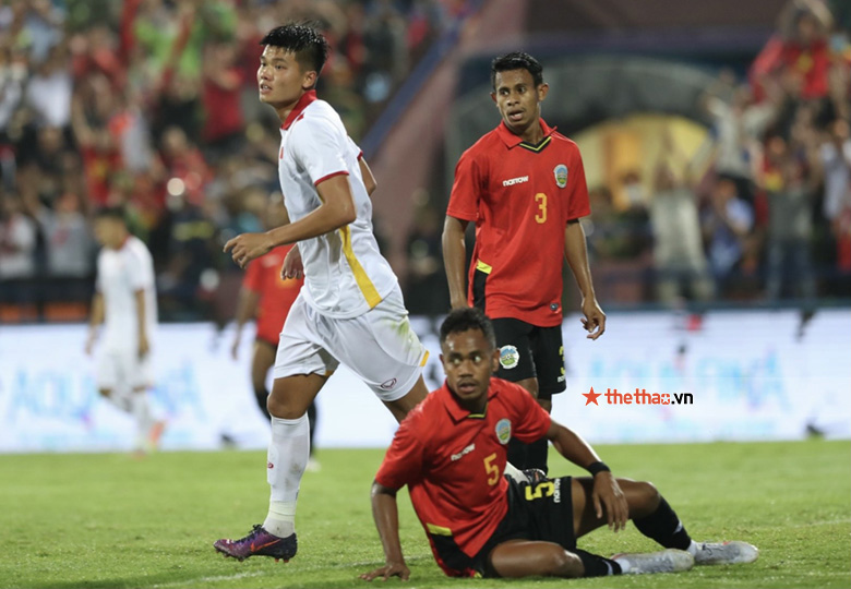 Kết quả U23 Việt Nam vs U23 Timor Leste: Thắng nhẹ giữ ngôi đầu - Ảnh 2
