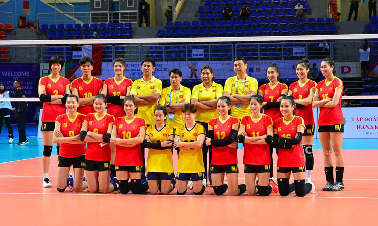 Kết quả bóng chuyền SEA Games ngày hôm nay 16/5: Việt Nam thị uy sức mạnh - Ảnh 1