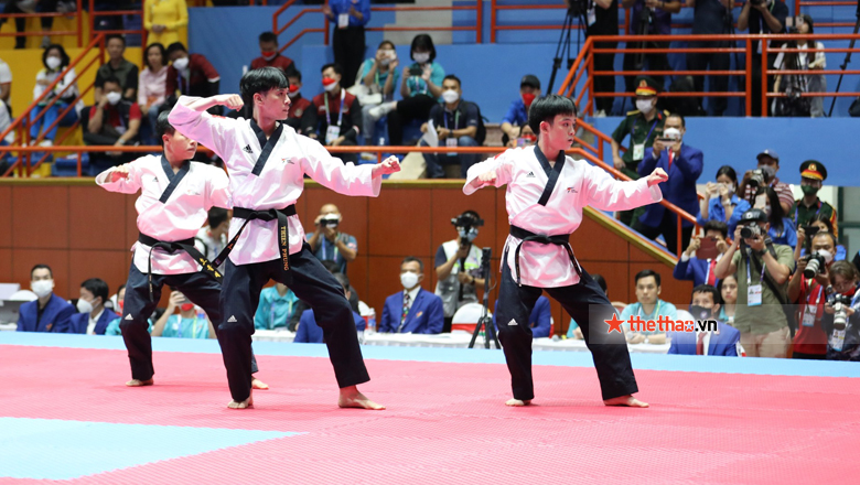 Taekwondo Việt Nam liên tục giật vàng tại SEA Games 31 - Ảnh 2