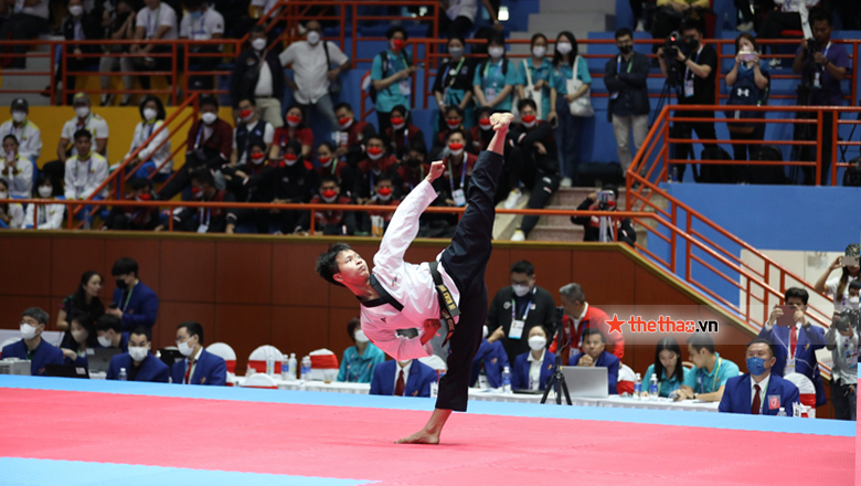 Taekwondo Việt Nam liên tục giật vàng tại SEA Games 31 - Ảnh 3